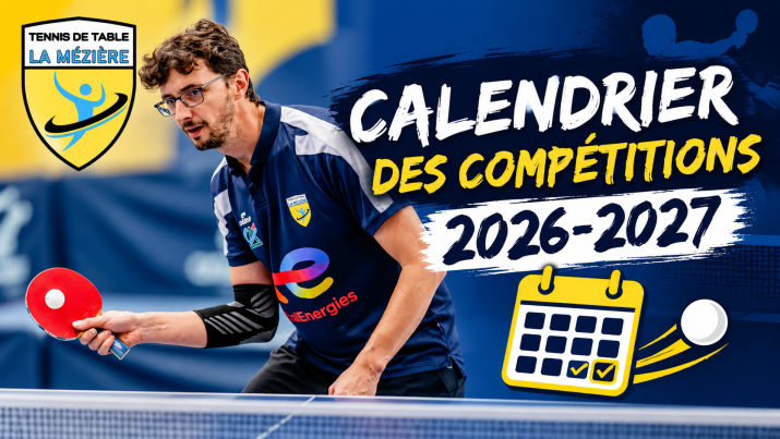 Calendrier 2026-2027