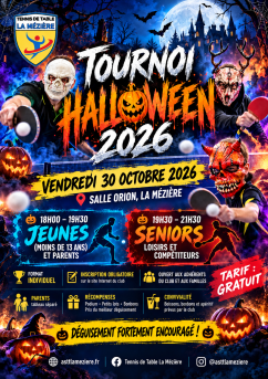 Tournoi Halloween 2026